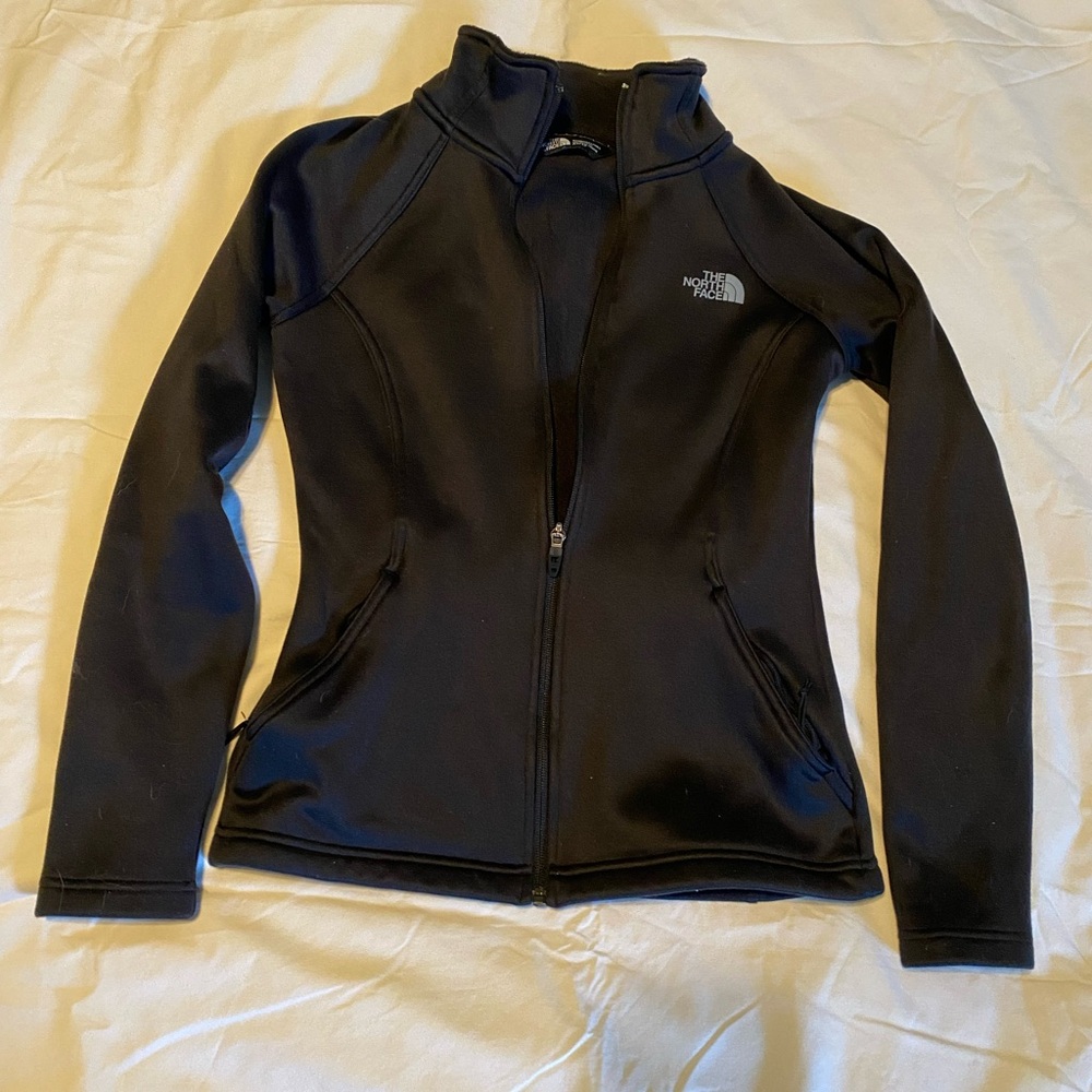 The North Face Women's Black Zip Up Sweater/ Jacket